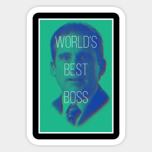 World's Best Boss v2 Sticker